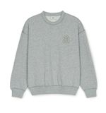  Áo Sweat MLB Basic Coopers Logo Mega Overfit Sweatshirts NEW YORK YANKEES 3AMTB0251-50MGS Màu Xám 