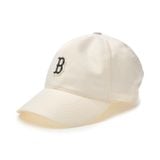  Mũ Lưỡi Trai MLB New Nylon Ststructured Ball Cap BOSTON REDSOX  3ACPB035N-43CRS Màu Trắng 