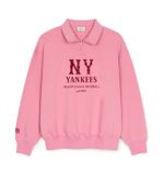  Áo Polo Sweat MLB Basic Coopers Logo Mega Overfit Half Zip Sweatshirts NEW YORK YANKEES 3AMTB0351-50PKP (Sold Out) 