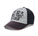  Mũ Lưỡi Trai MLB Street Varsity Vintage Unstructured Ball Cap NEW YORK YANKEES 3ACPV125N-50BKS Màu Xám phối Đen 
