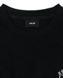  Áo Phông MLB Dia MONOGRAM Tonal Jacquard Over Fit T Shirts NEW YORK YANKEES 3ATSM1353-50BKS Màu Đen 