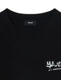  Áo Phông MLB Basic Heavy Weight Mega Over Fit T Shirts NEW YORK YANKEES 3ATSB4053-50BKS Màu Đen 