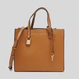  Túi Tote Marc Jacobs Mini Grind Signet Printed Leather Crossbody Tote  Màu Vàng Size 24 
