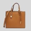 Túi Tote Marc Jacobs Mini Grind Signet Printed Leather Crossbody Tote  Màu Vàng Size 24