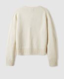  Áo Cardigan WHOAU Steve R-neck Cardigan WHCKF1121F Màu Trắng Trơn 
