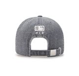  Mũ Lưỡi Trai MLB Color Denim Unstructured Ball Cap NEW YORK YANKEES 3ACPD035N-50GRS Màu Đen Xám 