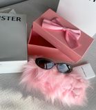  Kính Mát Gentle Monster Jennie Hush 01 Sunglasses Màu Đen 