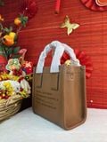  Túi Tote MARC JACOBS Leather Standard Supply Small Tote Màu Nâu 