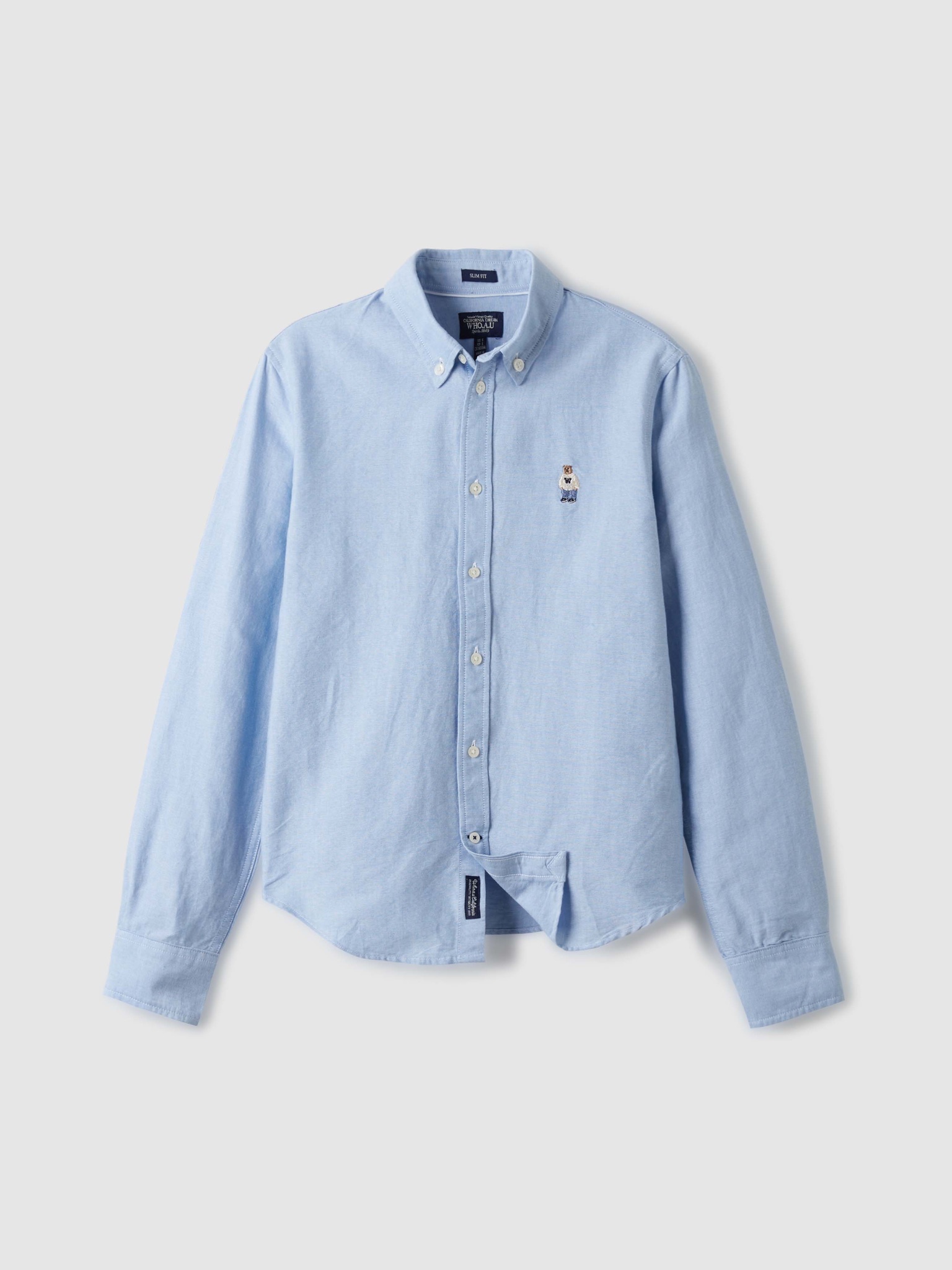 Steve Oxford Shirts(Slim Fit)_WHYWE2335F – Bear Mon Auth