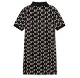  Đầm Polo MLB Monogram New York Yankees 3FOPM0233-50BKS Màu Đen 