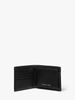 Ví Nam Michael Kors Men Rivington Billfold with Passcase Leather Màu Đen Trơn