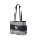  Túi Tote MLB Varsity Lettering Canvas Shoulder Bag NEW YORK YANKEES 3ABQB015N-50BKS Màu Đen 