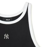  Áo Ba Lỗ MLB Women`S Basic Small Logo Ringer Crop Sleeveless NEW YORK YANKEES 3FTKB0443-50BKS 