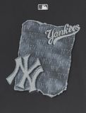  Áo Phông MLB Denimlike Monotive Over Fit T Shirts NEW YORK YANKEES 3ATSM1053-50CGS Màu Đen 