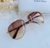Kính Mát Calvin Klein Brown Gradient Pilot Unisex Sunglasses CK19314S 717 Màu Nâu