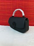  Túi Đeo Chéo Tory Burch Britten Matte Mini Top Handle Màu Đen Size 18 