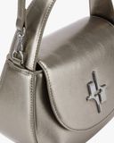  Túi Đeo Chéo FIND KAPOOR Ila Eggbag 18 - Chrome Màu Xám 