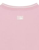  Áo Crop MLB Women`S Basic Coopers Crop Knit Pullover NEW YORK YANKEES Màu Hồng 3FKPB0353-50PKM 