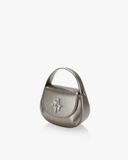  Túi Đeo Chéo FIND KAPOOR Ila Eggbag 18 - Chrome Màu Xám 