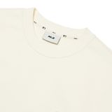  Áo Sweater MLB Basic Mega Logo Overfit Sweatshirts New York Yankees Màu Trắng Logo NY 3Amtb0224-50Crs 