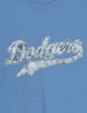  Áo Phông MLB Denimlike Big Lux Over Fit T Shirts LOS ANGELES DODGERS Màu Xanh  3ATSM1453-07SBD 