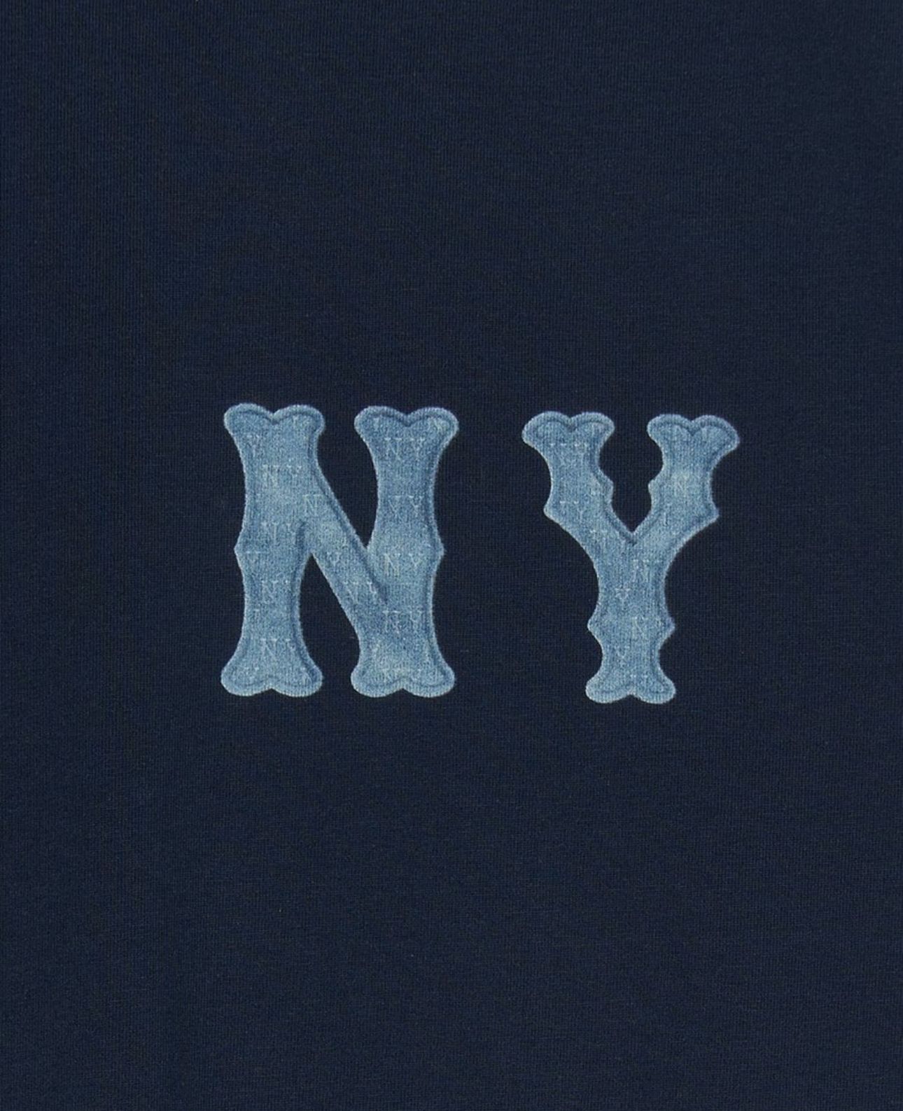 ☆MLB Korea☆ Basic Denim-like Coopers Overfit Functional Sh MLB