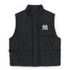  Áo Khoác Gile MLB Varsity Padded Vest New York Yankees Màu Đen 3ADVV1046 