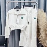  Set Bộ Nỉ 3 Món NERDY Trái Tim Xanh Lá Màu Xám 