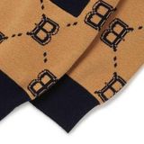  Áo Khoác Cardigan MLB Diamond Monogram Front Pattern Cardigan Boston Red Sox 3AKCM0224-43BGS Màu Nâu 