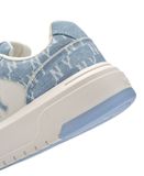  Giày Thể Thao MLB Chunky Liner Denim Monogram SL New York Yankees 3ASXS015N-50BLS Màu Xanh Nhạt 