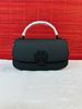 Túi Đeo Chéo Tory Burch Britten Matte Mini Top Handle Màu Đen Size 18