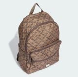  Balo Adidas Monogram Backpack IU0010 Màu Nâu Họa Tiết 