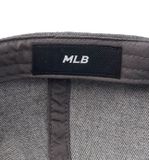  Mũ Lưỡi Trai MLB Color Denim Unstructured Ball Cap NEW YORK YANKEES 3ACPD035N-50GRS Màu Đen Xám 