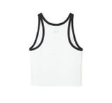  Áo Ba Lỗ MLB Women`S Basic Small Logo Ringer Crop Sleeveless NEW YORK YANKEES  3FTKB0443-50WHS 