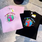  Áo Phông ADLV Planet Rescue Màu Đen, Hồng 