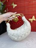  Túi Xách JW PEI Orla Weave Handbag - White Màu Trắng Kem 