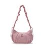  Túi Hobo MLB Basic Athleisure Hobo Bag Cleveland Guardians 3ABQA015N-45PKM Màu Hồng 