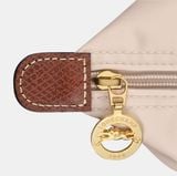  Túi Xách Longchamp Le Pliage Original S Handbag Paper - Recycled Canvas Size S Màu Trắng Kem 