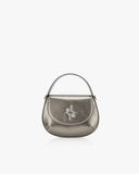  Túi Đeo Chéo FIND KAPOOR Ila Eggbag 18 - Chrome Màu Xám 