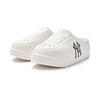  Giày Đạp Gót MLB Chunky Liner Mule New York Yankees 3Asqc0153-50Whs Màu Trắng 