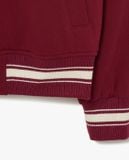  Áo Khoác Bomber MLB Jersey Cursive Varsity Jacket Boston Red Sox Màu Đỏ Chữ B 3AJPV0734-43WID 