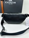  Túi Đeo Hông Coach Mini Belt Bag In Signature Canvas CN503 Màu Đen Logo 
