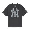 Áo Phông MLB Denimlike MONOGRAM Big Lux Over Fit T Shirts NEW YORK YANKEES Màu Đen Than 3ATSM0953-50CGS