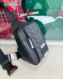 Túi Đeo Chéo Coach Edge L Pack Backpack Sling Bag Màu Đen Logo CW347 