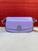 Túi Xách Tory Burch Britten Patent Convertible Crossbody Bag Màu Tím 149635