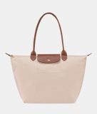  Túi Tote Longchamp Le Pliage Original Size L Tote Bag Size L Màu Trắng Kem 