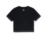  Áo Crop MLB Women`S Basic Coopers Logo Slim Crop T Shrts NEW YORK YANKEES Màu Đen 3FTSB0453-50BKS 
