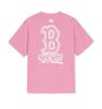 Áo Phông MLB Basic Street Logo Over Fit T Shirts BOSTON REDSOX Màu Hồng