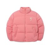  Áo Phao MLB Basic Crop Short Padded Philadelphia Phillies Màu Hồng Chữ P 3Fdjw0116-10Cos 