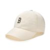 Mũ Lưỡi Trai MLB New Nylon Ststructured Ball Cap BOSTON REDSOX  3ACPB035N-43CRS Màu Trắng